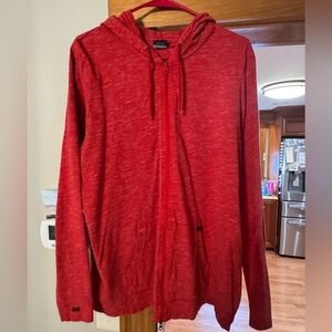 Nike hooded dull zip